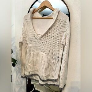 Rag and Bone Crotchet Hoodie